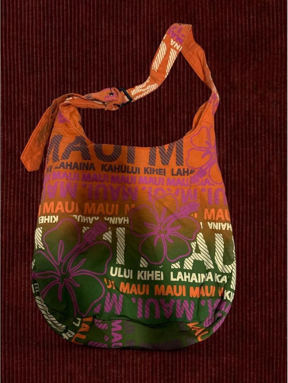 Maui and Sons Women's Multi and Orange Bag